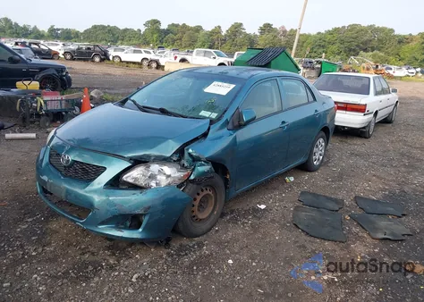 2009 Toyota Corolla Le z USA, uszkodzony, nr VIN 2T1BU40E79C102270